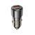 Автомобильное зарядное устройство BOROFONE BZ20A Smart 83W dual port PD65W+QC3.0 car charger Transparent Black 656-00304 фото