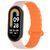 Ремінець Dual-color Magnetic для Xiaomi Mi Band 9/8/10 Light Pink / Orange 212-01655 фото