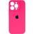 Силиконовый чехол с закрытой камерой для iPhone 14 Pro Shiny Pink 666-00888 фото