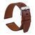 Ремінець Универс 22mm Leather strap with straight tip для Samsung/Amazfit/Huawei Brown 212-02737 фото