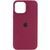 Чехол Silicone Case Full Protective для Apple iPhone 14 Plus (6.7") Maroon 555-04023 фото