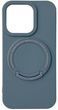 Чехол TPU Back Case Metal Stand with MagSafe для iPhone 11 Pro Max Gray-blue 214-02104 фото