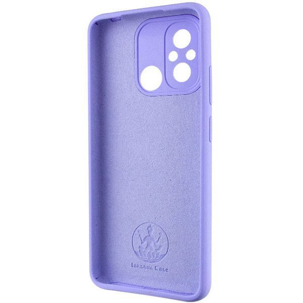 Чехол Silicone Cover Lakshmi Full Camera для Xiaomi Redmi 12C / Poco C55 Сиреневый 555-02196 фото