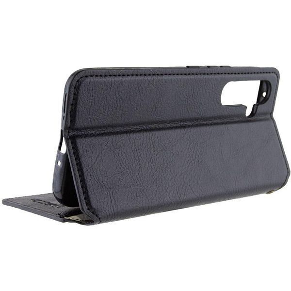 Шкіряний чохол-книжка GETMAN Cubic (PU) для Samsung Galaxy A57 5G Black 777-09163 фото