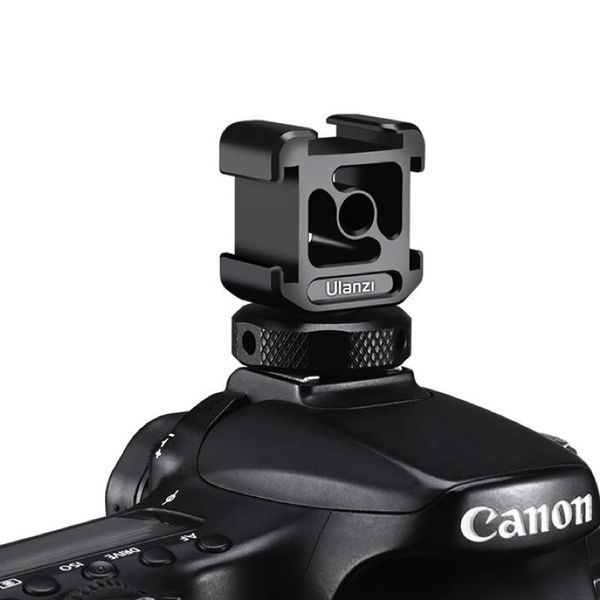 Адаптер кронштейн Ulanzi metal Triple Cold Shoe Mount (UV-2132 PT-12) 2132 фото