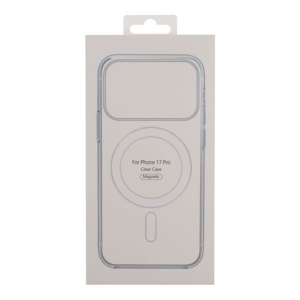 Чохол TPU Clear Case with Magsafe для iPhone 17 Pro Transparent 214-03758 фото