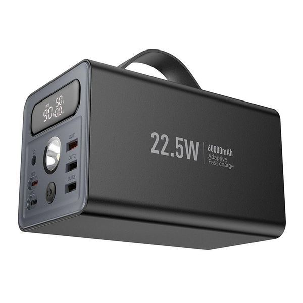 Power Bank Hoco J138 Distant 22.5W+PD20W+DC12V 60000 mAh Черный 656-03288 фото