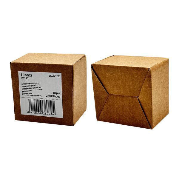 Адаптер кронштейн Ulanzi metal Triple Cold Shoe Mount (UV-2132 PT-12) 2132 фото