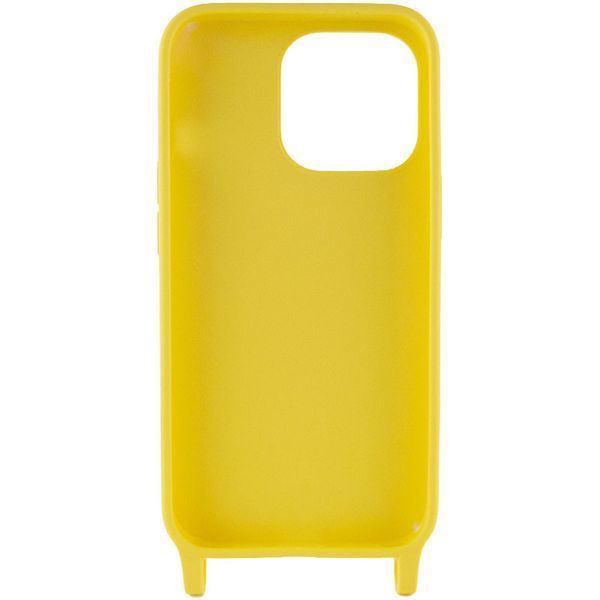 Чехол TPU two straps California для iPhone 13 Pro Max Yellow 208-05670 фото