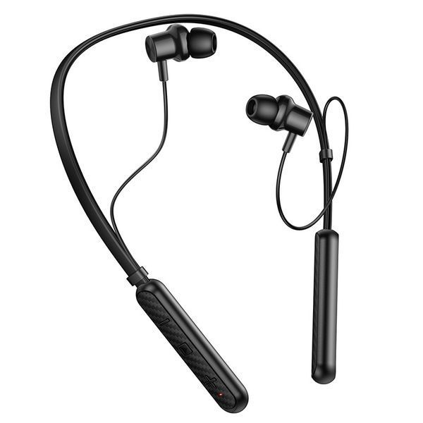 Беспроводные спортивные наушники BOROFONE BE72 Sun neck hanging BT earphones Black 6941991124518 фото