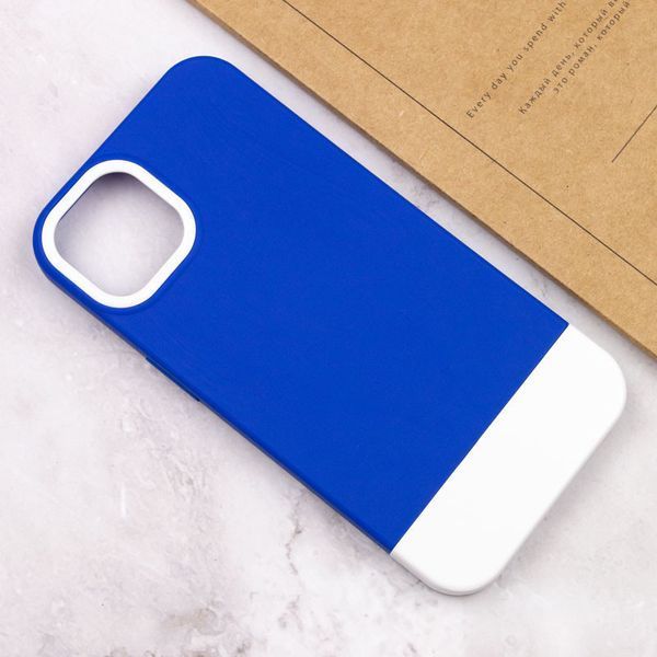 Чохол TPU+PC Bichromatic для Apple iPhone 11 Pro Max (6.5") Navy Blue / White 555-03923 фото