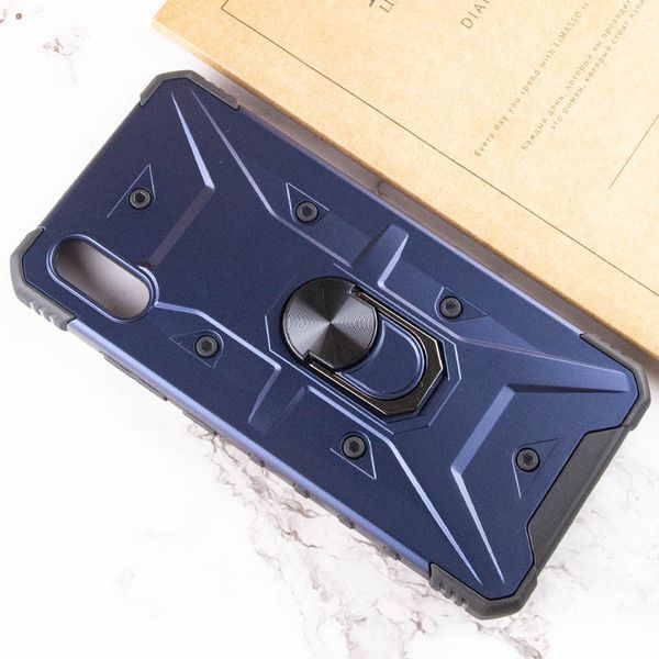 Ударопрочный чехол Pathfinder Ring для Xiaomi Redmi 9A Navy 777-07901 фото