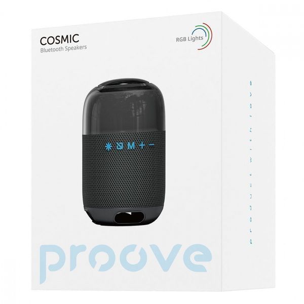 Портативная акустика Proove Cosmic 8W Black 202-00467 фото