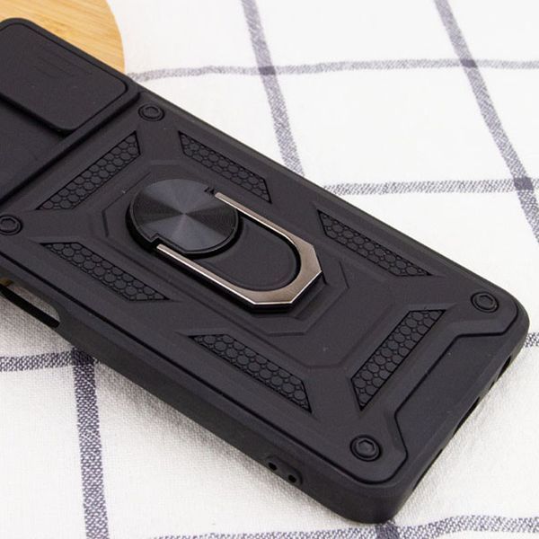 Ударостійкий чохол Camshield Serge Ring для Xiaomi Poco M4 Pro 5G Black 777-04649 фото