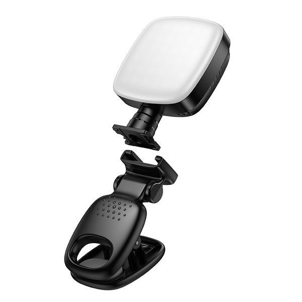 Накамерна лампа HOCO K28 Beauty mini fill light Blck 6942007655880 фото