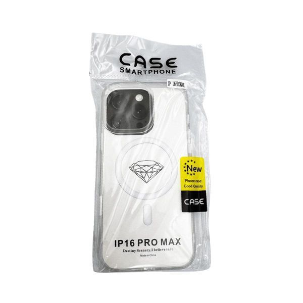 Чехол Acrilyc Colorful с MagSafe для iPhone 15 Pro White 666-03407 фото