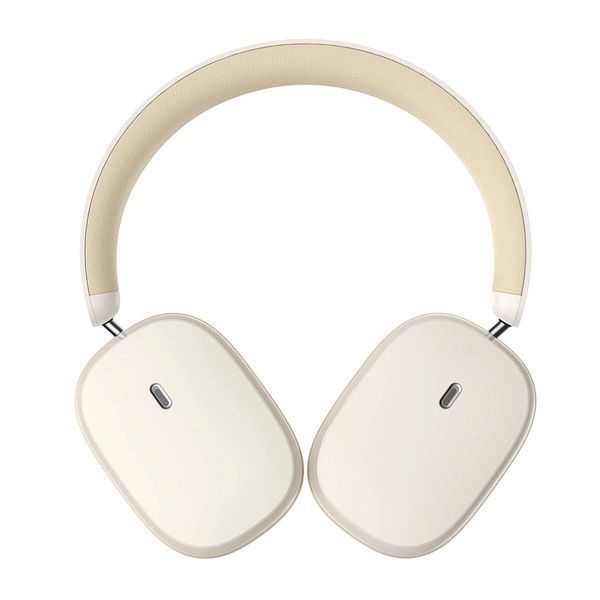 Навушники Baseus Bowie H1 Noise-Cancellation Wireless Headphones Creamy-White 656-00853 фото