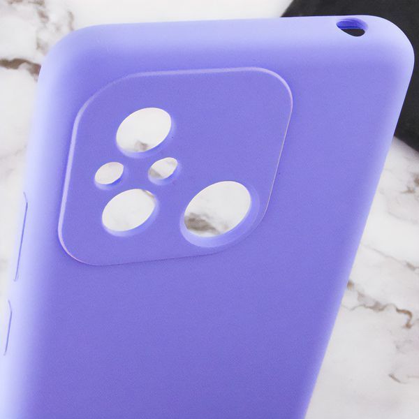 Чехол Silicone Cover Lakshmi Full Camera для Xiaomi Redmi 12C / Poco C55 Сиреневый 555-02196 фото