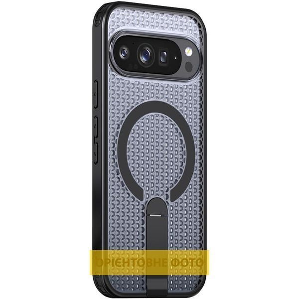 Чехол TPU Breeze with MagSafe stand для Google Pixel 9 / 9 Pro / 10 / 10 Pro Black 777-08727 фото