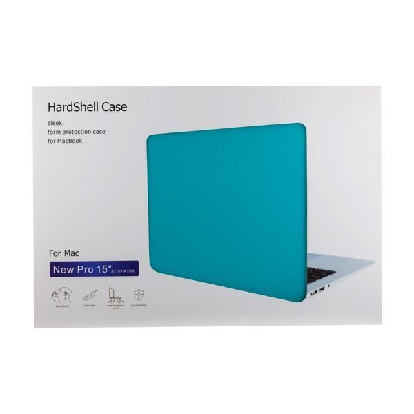 Чехол HardShell Case для MacBook 15.4 Pro Sky Blue 777-07824 фото