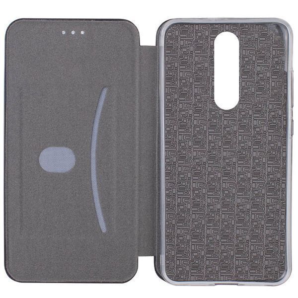 Кожаный чехол-книжка Classy для Xiaomi Redmi 8 Grey 777-06016 фото