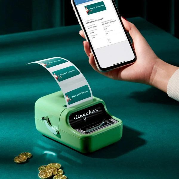 Термопринтер для друку наклейок NIIMBOT B21S Green (1AC19031602) 656-02112 фото