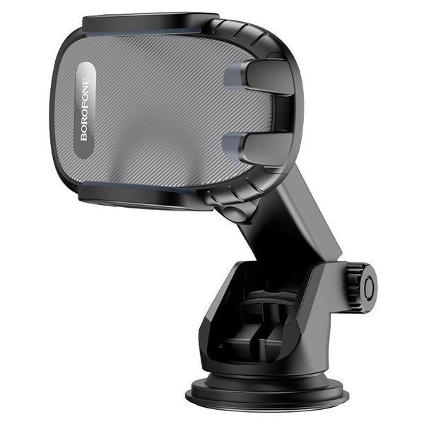 Автотримач для телефона BOROFONE BH53 Windy Console car holder Black Grey 6931474751867 фото