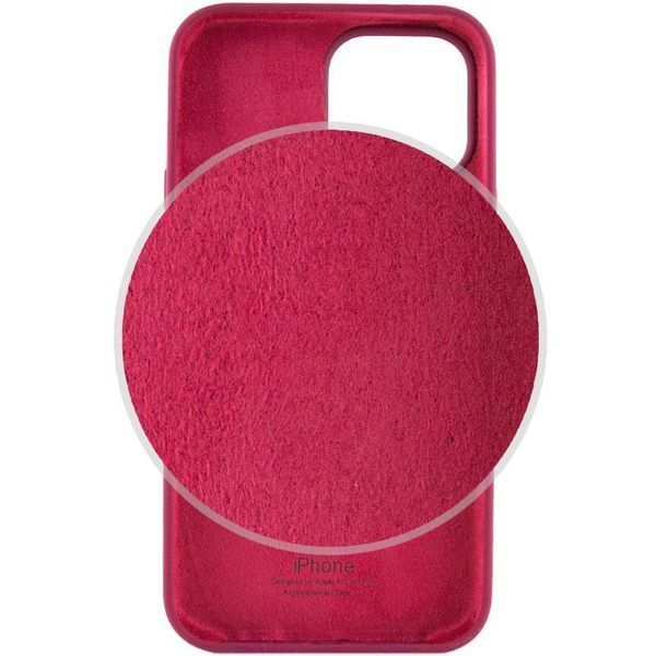 Чехол Silicone Case Full Protective для Apple iPhone 14 Plus (6.7") Maroon 555-04023 фото