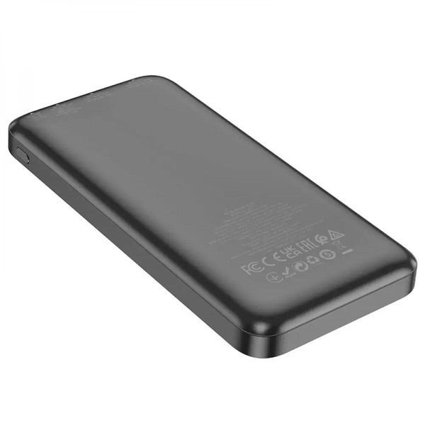 Зовнішній акумулятор HOCO J101 Astute 22.5W fully compatible power bank(10000mAh) Black 656-01157 фото