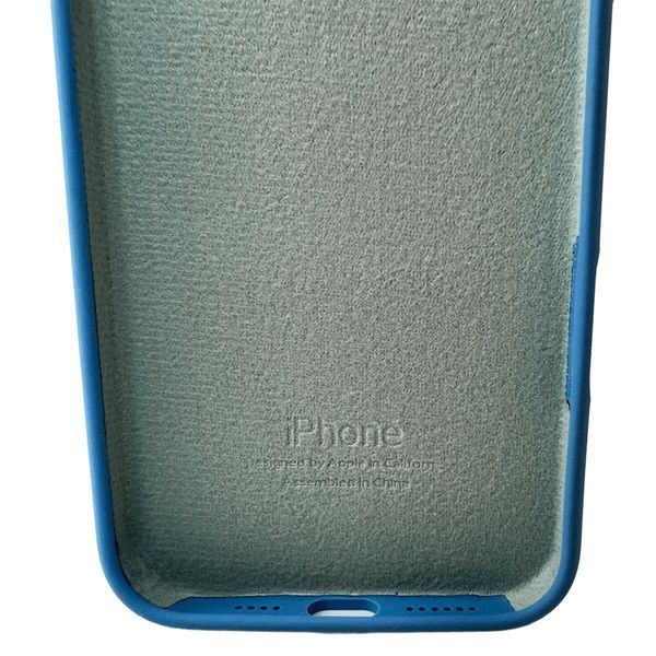 Силиконовый чехол для iPhone 16 Pro Cornflower 666-01198 фото