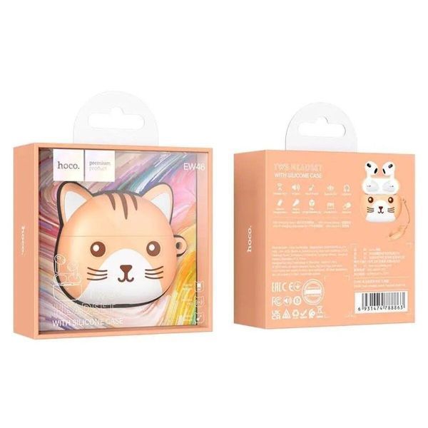 Беспроводные наушники HOCO EW46 True wireless stereo headset Khaki Cat 656-03890 фото