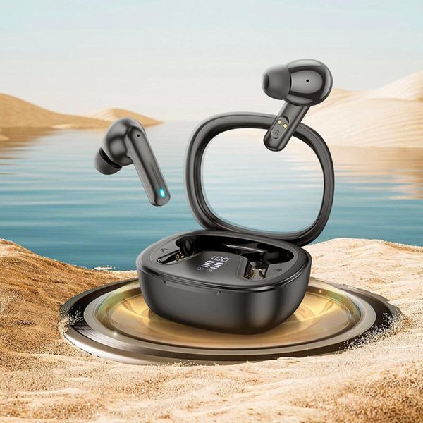 Бездротові навушники HOCO EQ6 Shadow true wireless BT headset Black 656-01621 фото