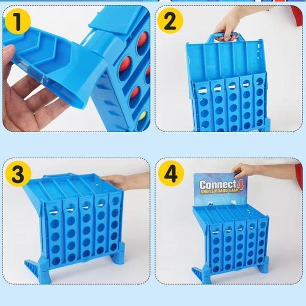 Настольная интерактивная игра Ummi 22013 Connect 4 Shots Board Game 656-03368 фото