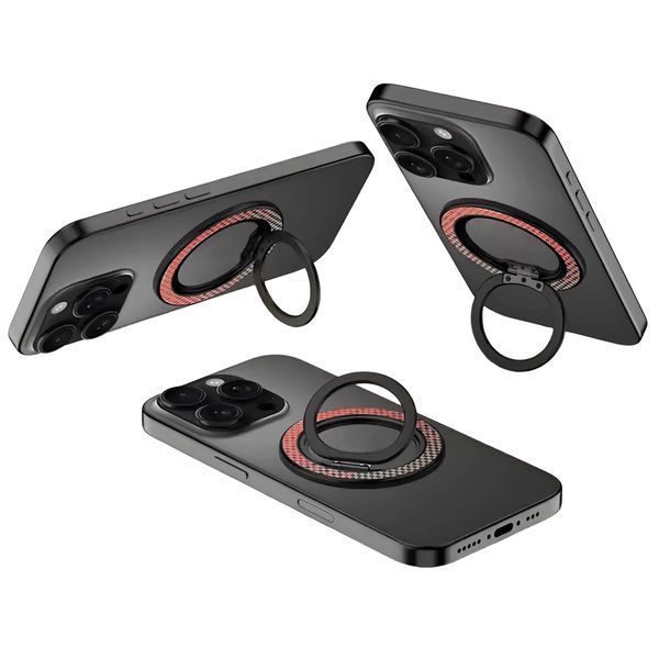 Магнітне кільце-тримач MagSafe Ring Holder Red-Orange 777-09393 фото