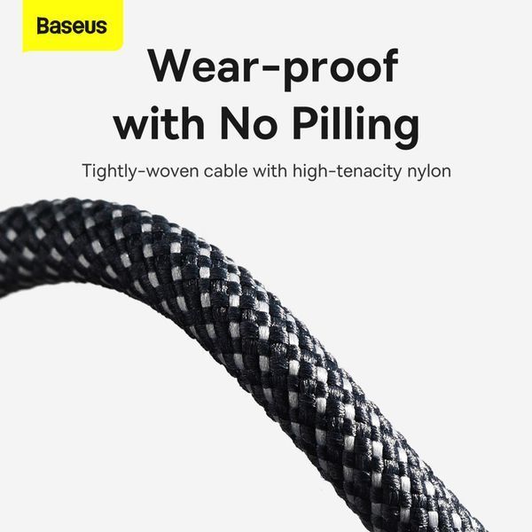 Кабель Baseus Dynamic Series Fast Charging Data Cable USB to Type-C 100W 2m Slate Gray CALD000716 фото