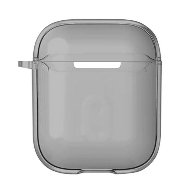 Футляр TPU Colorful для навушників Airpods 1/2 Black 203-00393 фото