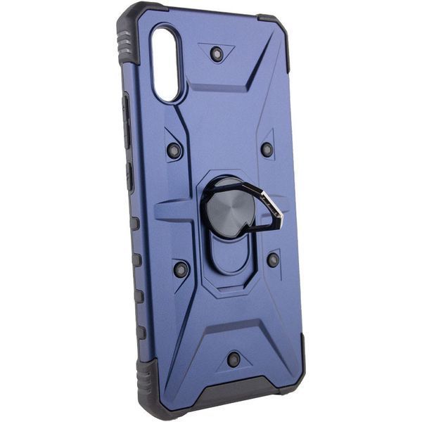 Ударопрочный чехол Pathfinder Ring для Xiaomi Redmi 9A Navy 777-07901 фото