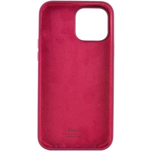 Чехол Silicone Case Full Protective для Apple iPhone 14 Plus (6.7") Maroon 555-04023 фото
