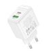 Сетевое зарядное устройство BOROFONE BAS45A Potential PD30W+QC3.0 charger(EU) White 656-01338 фото 5