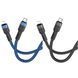 Кабель USB Hoco U110 PD Type-C to Lightning 1.2m Синій 209-00330 фото 2