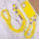 Чехол TPU two straps California для iPhone 13 Pro Max Yellow 208-05670 фото 5