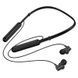 Беспроводные спортивные наушники BOROFONE BE72 Sun neck hanging BT earphones Black 6941991124518 фото 4
