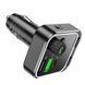 Автомобільний зарядний пристрій з FM-модулятором BOROFONE BC53 Highway PD20W+QC3.0 car BT FM transmitter 18W Black 656-00577 фото 5
