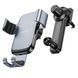 Тримач для мобільного BOROFONE BH94 Warrior gravity car holder(air outlet) Black Metal Gray 656-00467 фото 2