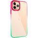 Чохол TPU+PC Fresh sip series для Apple iPhone 11 Pro (5.8") Салатовий / Рожевий 777-06673 фото 1