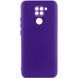 Чохол TPU GETMAN Liquid Silk Full Camera для Xiaomi Redmi Note 9 / Redmi 10X Фіолетовий / Ultra Violet ILSO-00000073806-17 фото