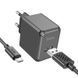 Сетевое зарядное устройство с кабелем HOCO CS11A Ocean single port charger set(Type-C) Black 6942007603607 фото 1