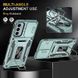 Ударостійкий чохол Camshield Army Ring для Samsung Galaxy A15 4G/5G Light Green 777-05007 фото 5