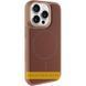 Чехол PC Textile Hybrid with Magnetic Fit для Apple iPhone 15 Pro Max (6.7") Desert Gold 214-04746 фото