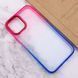 Чехол TPU+PC Fresh sip series для Apple iPhone 12 Pro Max (6.7") Синий / Розовый 777-06723 фото 3